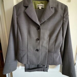 Danny & Nicole Charcoal Women's Suit Jacket & Trousers